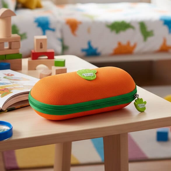 Dziecięce etui na okulary Nano Vista ET-138 orange/green