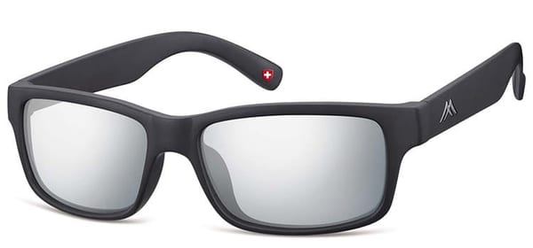 Okulary klasyczne Montana MS27 czarne lustrzanki