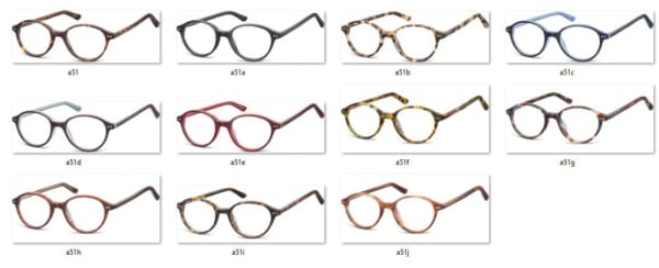 Okulary Oprawki optyczne Sunoptic A51F panterka mix
