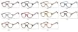 Okulary Oprawki optyczne Sunoptic A51G panterka mix