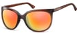Damskie muchy okulary MS19D przeciwsloneczne lustra
