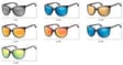 Damskie muchy okulary MS19E przeciwsloneczne lustra