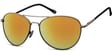 Kawowe Aviatory okulary lustrzanki MS95I