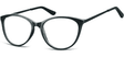 Okulary oprawki zerówki korekcyjne Kocie Unisex Sunoptic AC27G czarne