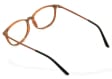 Okulary oprawki korekcyjne Nerdy zerówki Sunoptic CP143G brązowe-imitacja drewna
