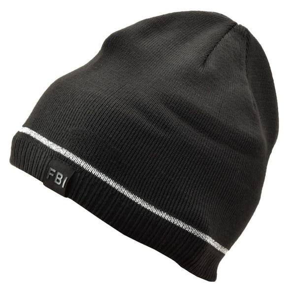 Męska Zimowa Czapka Czarna z polarem - L/XL FBI ST-533B