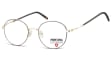 Lenonki okulary  Oprawki optyczne MM598D czarno-złote