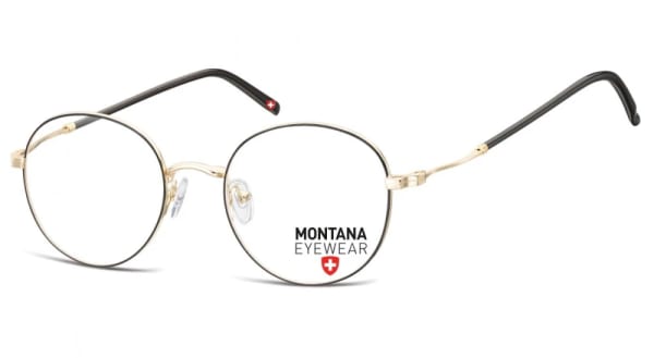 Lenonki okulary Oprawki optyczne MM598D czarno-złote