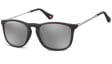Okulary dziecięce nerdy Unisex lustrzanki matowe CS72