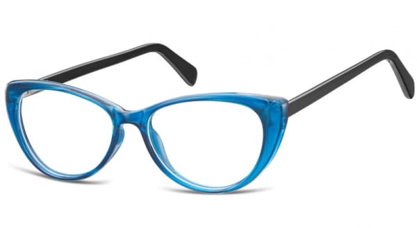 Okulary oprawki zerówki korekcyjne Kocie Oczy Sunoptic AC19F
