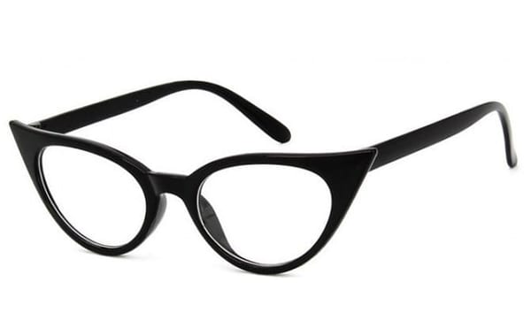 Okulary Damskie Kocie Oczy Zerówki STEC-08