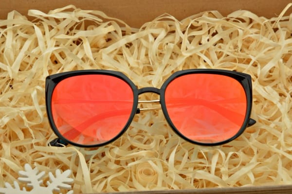 Okulary Kocie Oczy Lustro przeciwsłoneczne STD-83