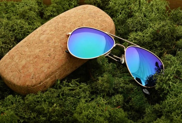 Okulary przeciwsłoneczne Lustrzane Pilotki Aviator 471-2