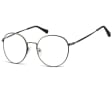 Lenonki okrągłe Okulary oprawki optyczne 915C czarne