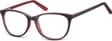Oprawki okulary optyczne Sunoptic CP152F czarno-czerwone