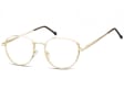 Owalne Okulary oprawki optyczne 918B złote