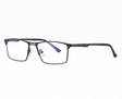 Męskie okulary do komputera BLUE LIGHT zerówki 2553A