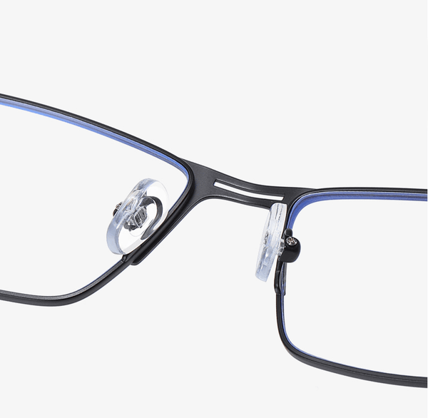 Męskie okulary do komputera BLUE LIGHT zerówki 2553A