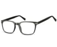 Okulary oprawki korekcyjne Nerdy zerówki Sunoptic CP119 czarne