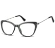 Oprawki korekcyjne okulary  Kocie Oczy zerówki damskie CP121 czarne