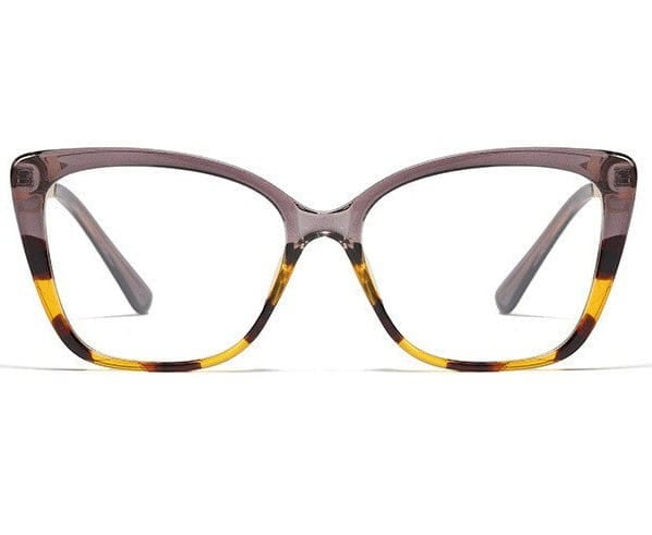 Okulary do komputera damskie z filtrem BLUE Light zerówki 2568-2