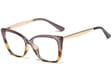 Okulary do komputera damskie z filtrem BLUE Light zerówki 2568-2