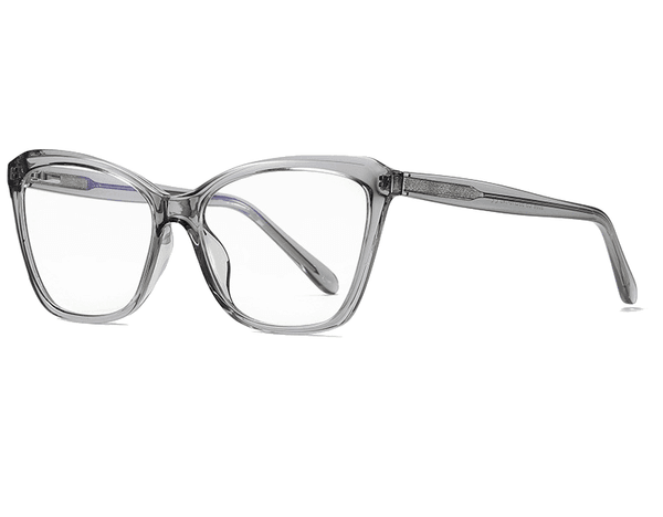 Okulary kocie do komputera damskie z filtrem BLUE Light zerówki 2552A