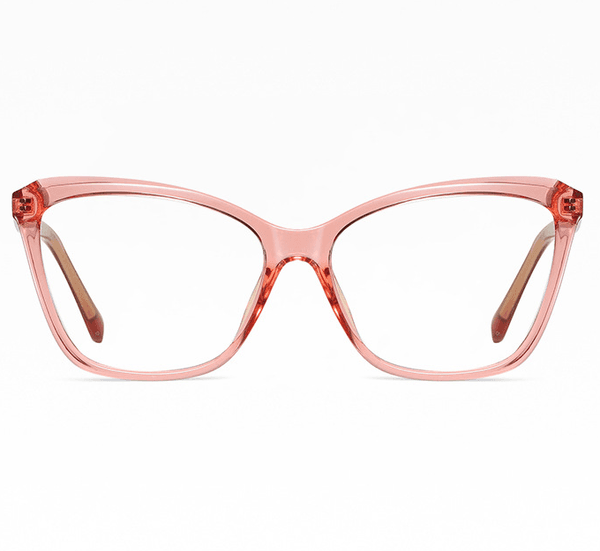 Okulary kocie do komputera damskie z filtrem BLUE Light zerówki 2552E