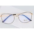Okulary kocie do komputera damskie z filtrem BLUE Light zerówki 2573