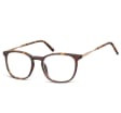 Okulary oprawki zerówki korekcyjne Nerd Sunoptic AC6A panterka