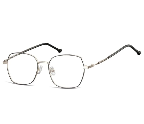 Okulary oprawki zerówki metalowe korekcyjne L124B