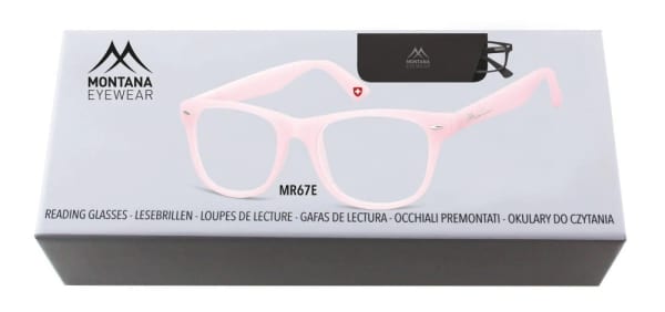 Okulary do Czytania asferyczne Montana BOX67E moc: +3