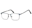 Okulary zerówki korekcyjne Nerd Prostokątne 906B