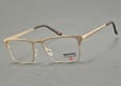 Złote oprawki okulary optyczne korekcyjne Montana MM604D