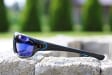 Męskie sportowe okulary lustrzane przeciwsłoneczne z polaryzacją SPD122LA