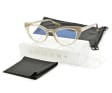 Okulary damskie do komputera kocie z filtrem BLUE Light zerówki 25107C