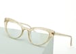 Okulary damskie do komputera kocie z filtrem BLUE Light zerówki 25107C