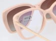 Damskie okulary do komputera z nakładką przeciwsłoneczną Clip-on 25115B