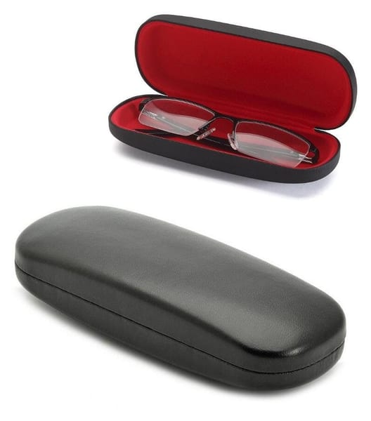 ZESTAW 8 PRODUKTÓW - 4x Etui na okulary + 4x Ściereczka z mikrofibry