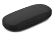 ZESTAW 8 PRODUKTÓW - 4x Etui na okulary czarne + 4x Ściereczka z mikrofibry