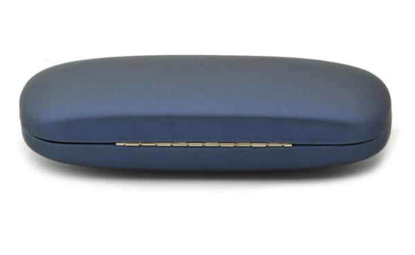ZESTAW 8 PRODUKTÓW - 4x Etui na okulary granatowe + 4x Ściereczka z mikrofibry