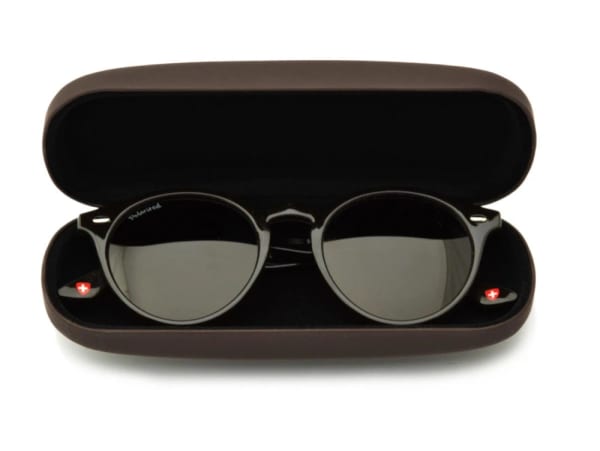 ZESTAW 8 PRODUKTÓW - 4x Etui na okulary brązowe + 4x Ściereczka z mikrofibry