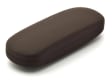 ZESTAW 8 PRODUKTÓW - 4x Etui na okulary brązowe + 4x Ściereczka z mikrofibry