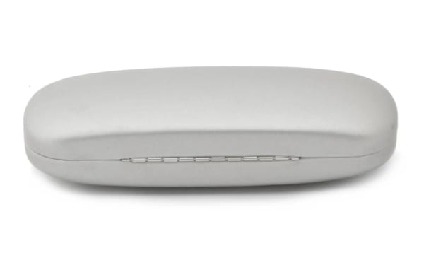 ZESTAW 8 PRODUKTÓW - 4x Etui na okulary srebrne + 4x Ściereczka z mikrofibry
