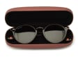 ZESTAW 8 PRODUKTÓW - 4x Etui na okulary bordowe + 4x Ściereczka z mikrofibry