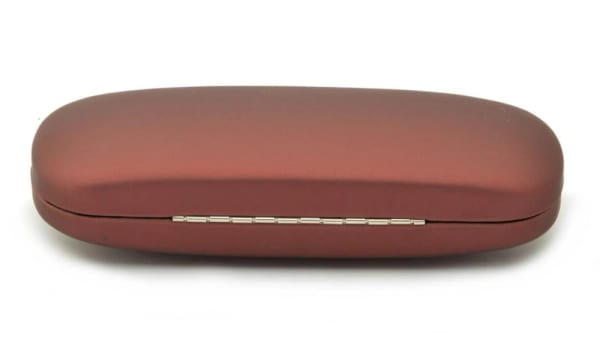 ZESTAW 8 PRODUKTÓW - 4x Etui na okulary bordowe + 4x Ściereczka z mikrofibry