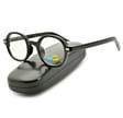 Okulary zerówki do komputera Lenonki z filtrem BLUE LIGHT SV101 czarne