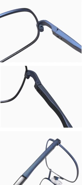 Metalowe okulary zerówki z filtrem Blue Light do komputera 25154D Grafitowe + akcesoria