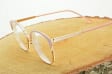Damskie kocie okulary zerówki z antyrefleksem ST318C moc: 0.00 różowy/złoty