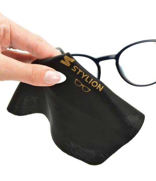 Damskie okulary kocie zerówki do komputera BLUE LIGHT z fleksami 25153 Złoty